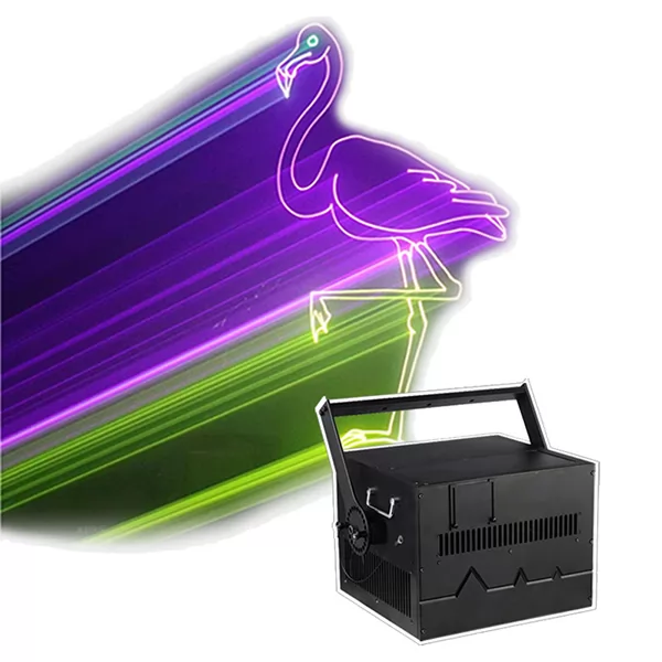 20w High Power RGB Animation Laser Show Light DJ Bar Party Stage Light
