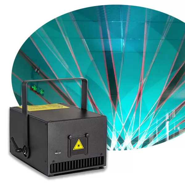 Grace Stage Lighting 15W High Quality Animation RGB Laser Show Light