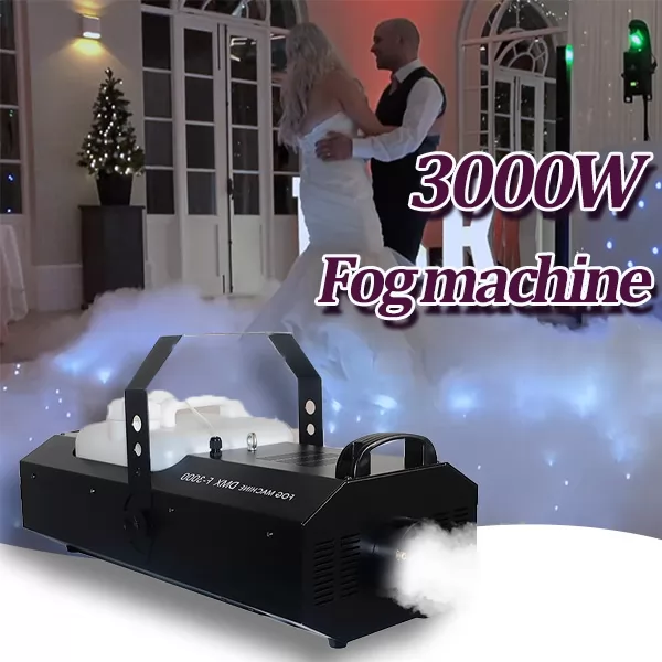 3000W fog machine time quantitative DMX512 Control stage smoke machine stage effect equipment