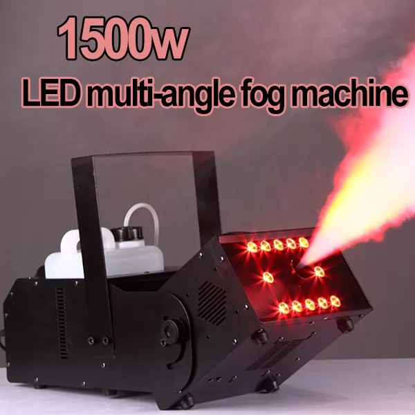 1500w DMX LED multi-angle fog machine