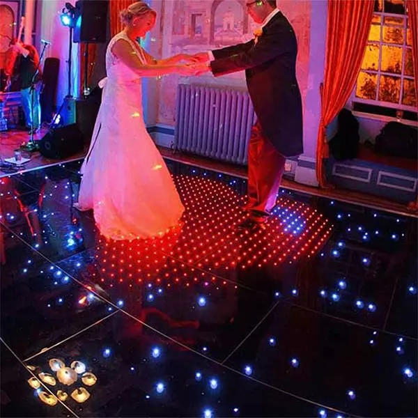 Monoblock 60*60/120*60 White RGB Color Interactive Portable LED Wedding Starlite Dance Floor