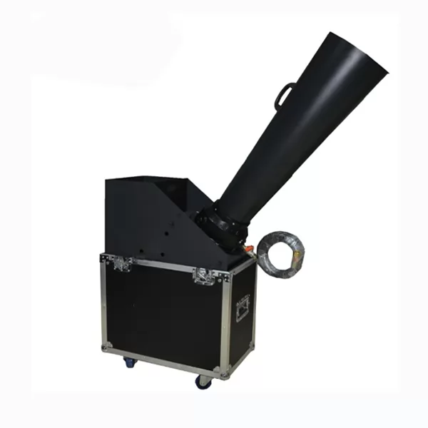 CO2 jet confetti machine whirlwind rainbow paper confetti cannon flycase party events using dj stage effects equipment