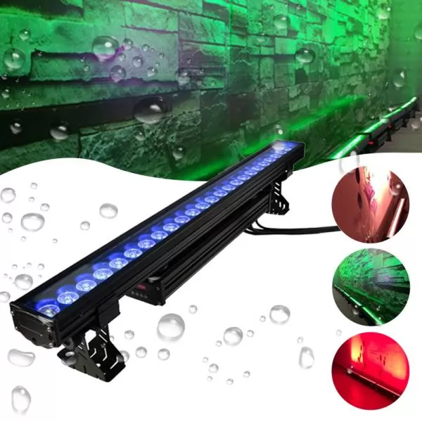 24*12W rgbw LED DMX bar IP65 waterproof light