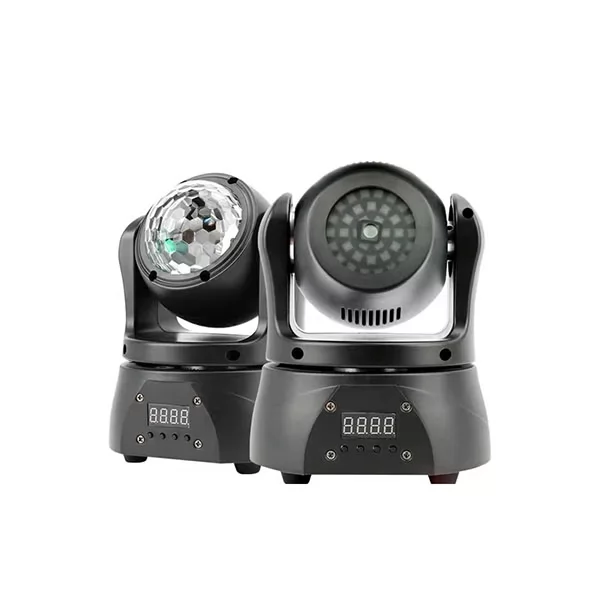 15w mini double-sided rgbw moving head light